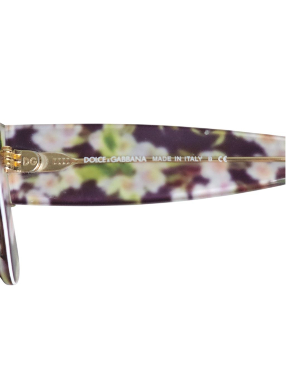 DOLCE & GABBANA Floral Cat Eye Sunglasses DG4231 - Picture 9 of 10